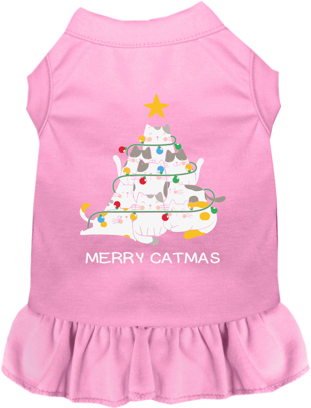 Merry Catmas Pet Dress