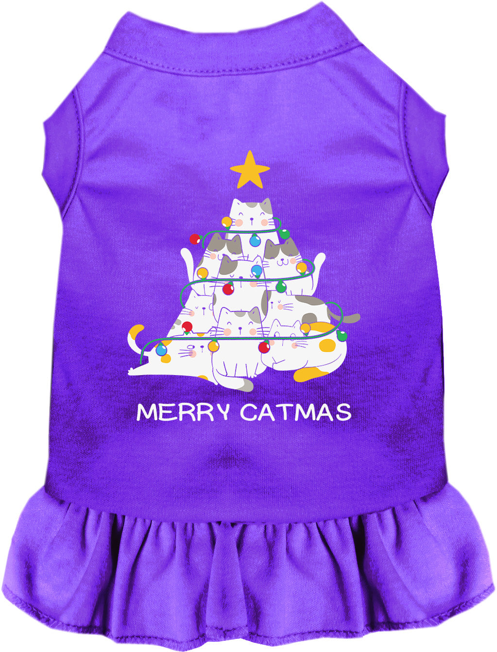 Merry Catmas Pet Dress