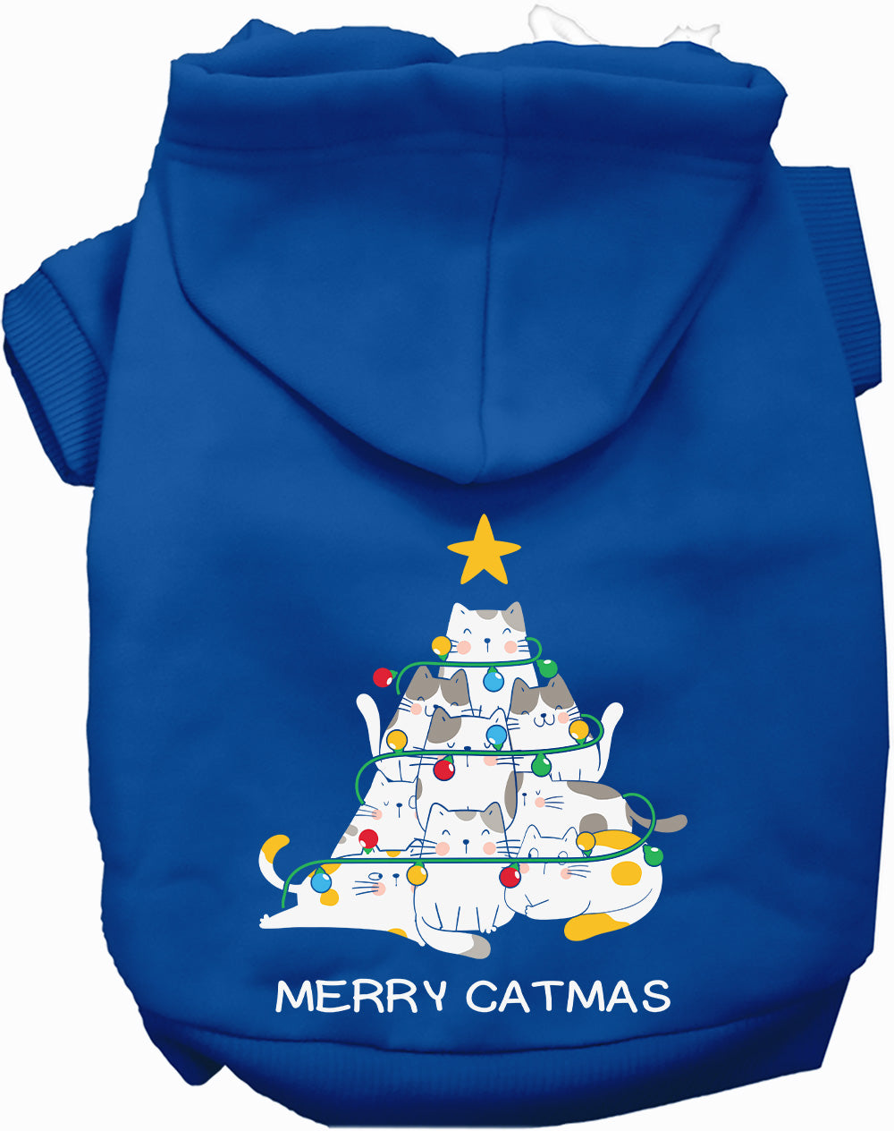 Merry Catmas Pet Hoodie