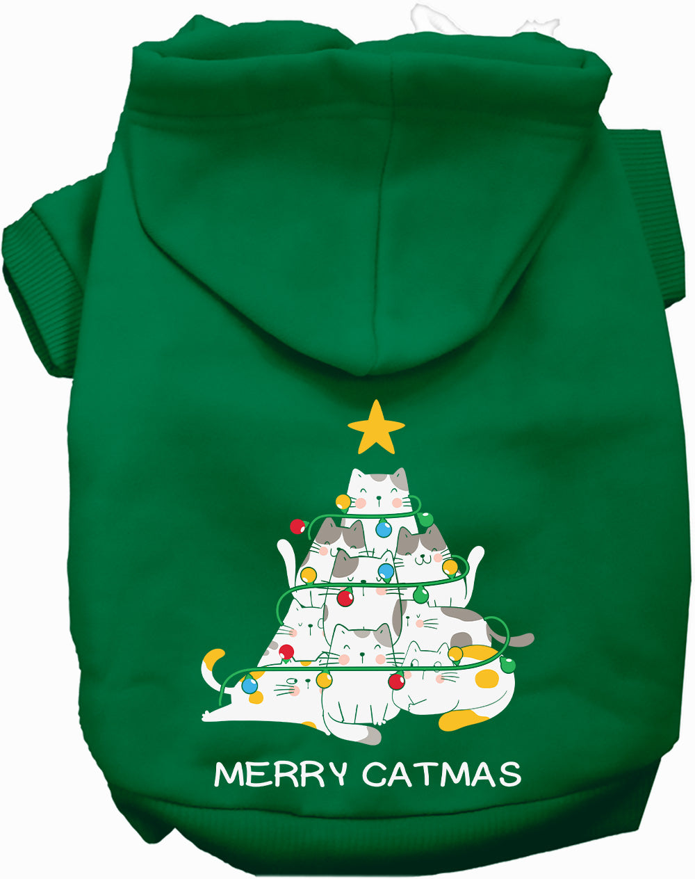Merry Catmas Pet Hoodie