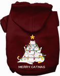 Load image into Gallery viewer, Merry Catmas Pet Hoodie
