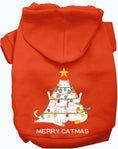 Load image into Gallery viewer, Merry Catmas Pet Hoodie
