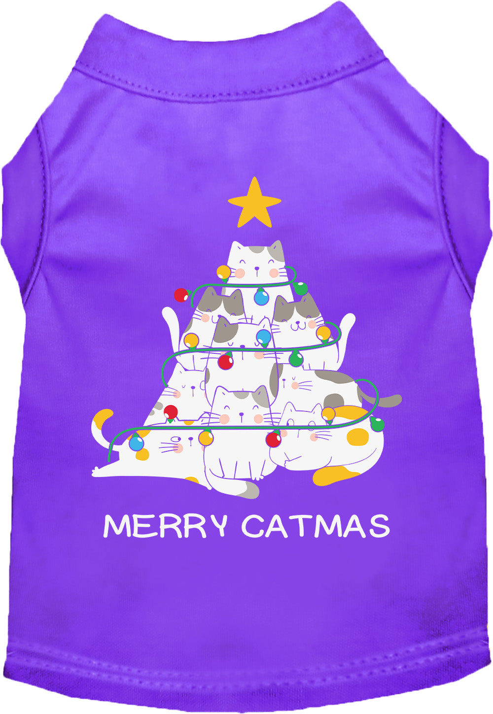 Merry Catmas Pet Shirt