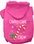 Load image into Gallery viewer, Candy Cane Crew Pet Hoodie

