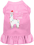 Load image into Gallery viewer, Falalala Llama Christmas Pet Dress
