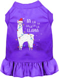 Load image into Gallery viewer, Falalala Llama Christmas Pet Dress

