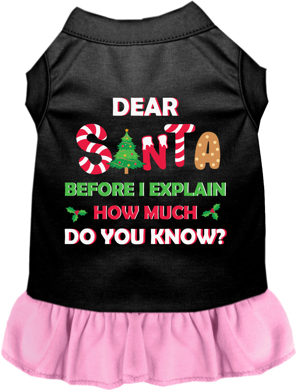 Santa, How Much? Pet Dress