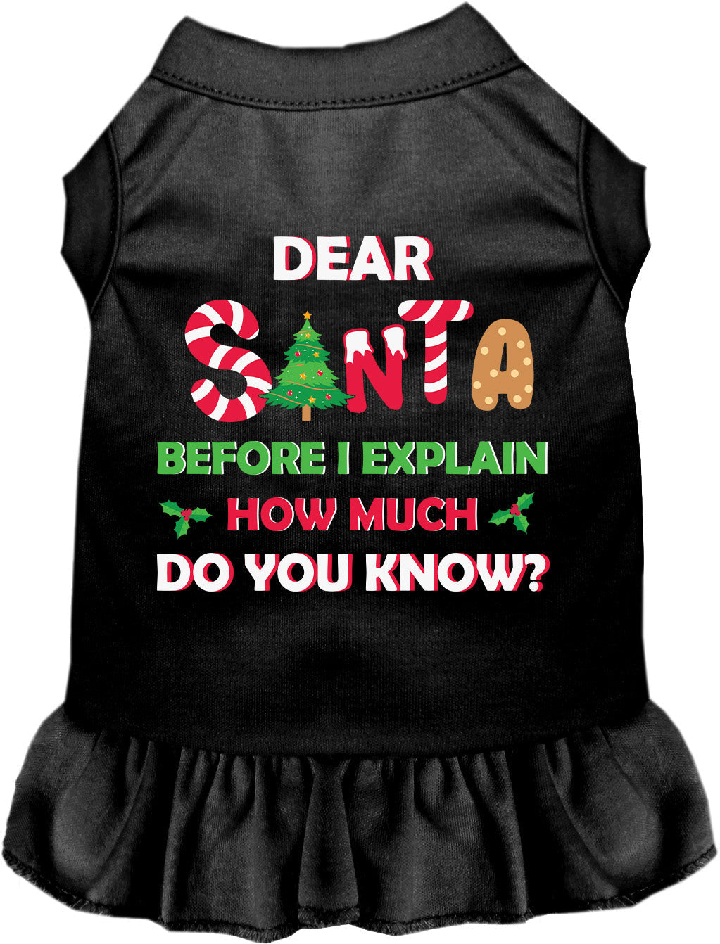 Santa, How Much? Pet Dress