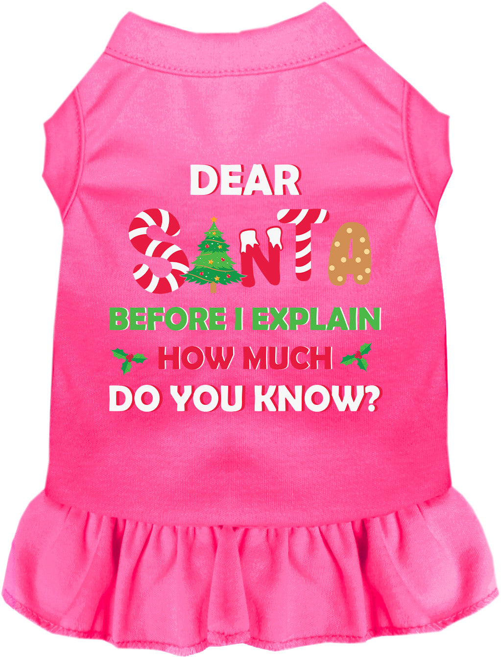 Santa, How Much? Pet Dress