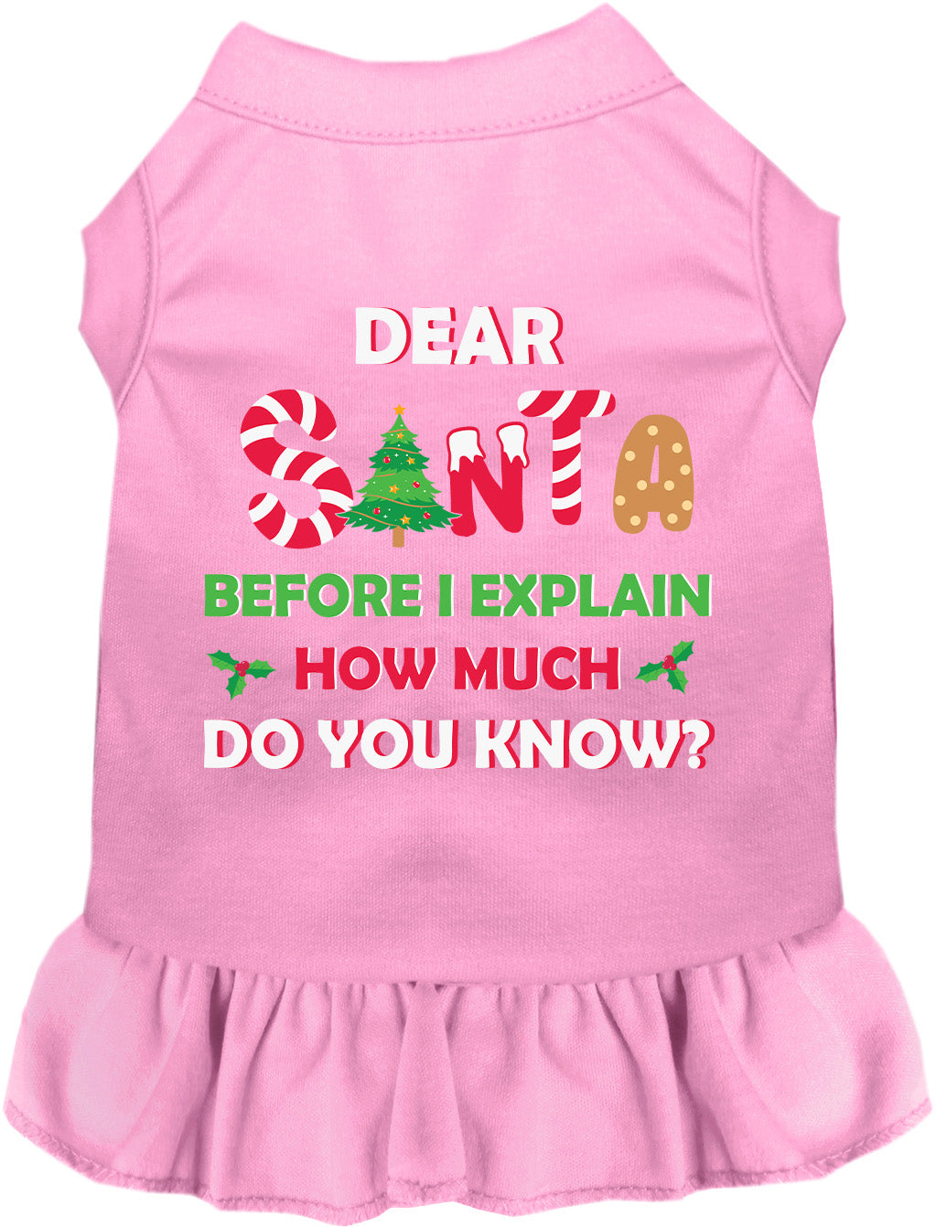Santa, How Much? Pet Dress
