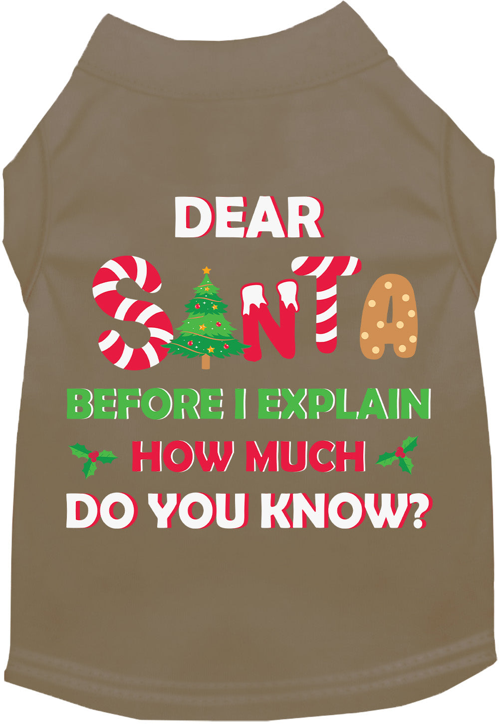 Santa, How Much? Pet Shirt