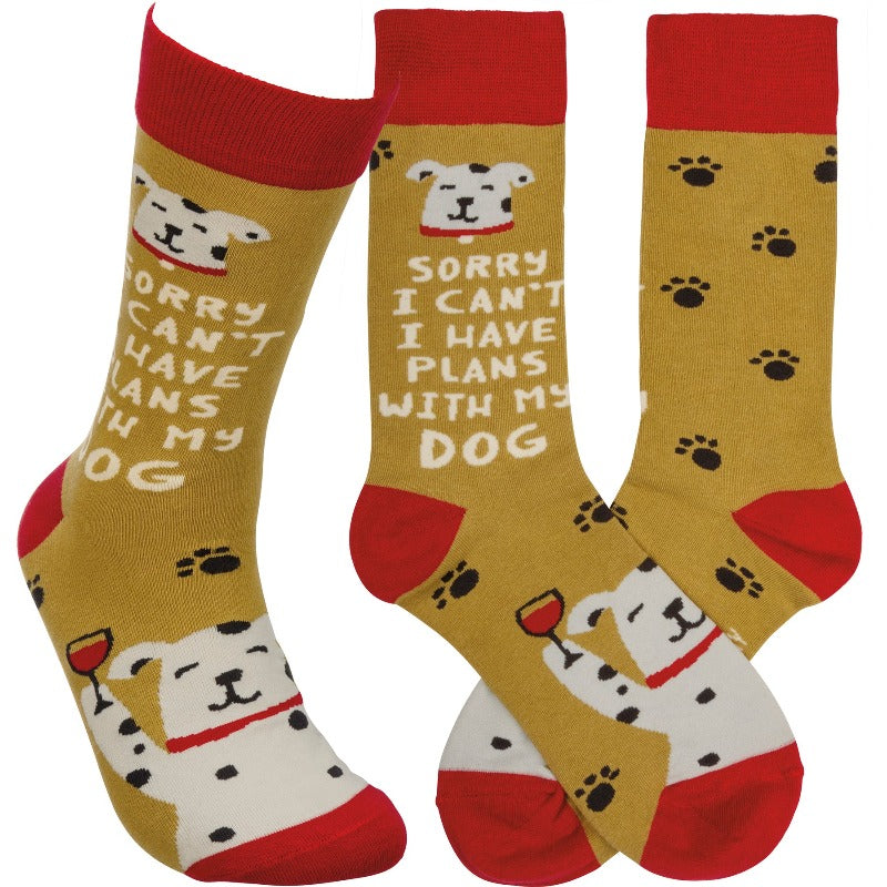 Socks - Sorry I Can't I Have Plans With My Dog - Southlake Paws