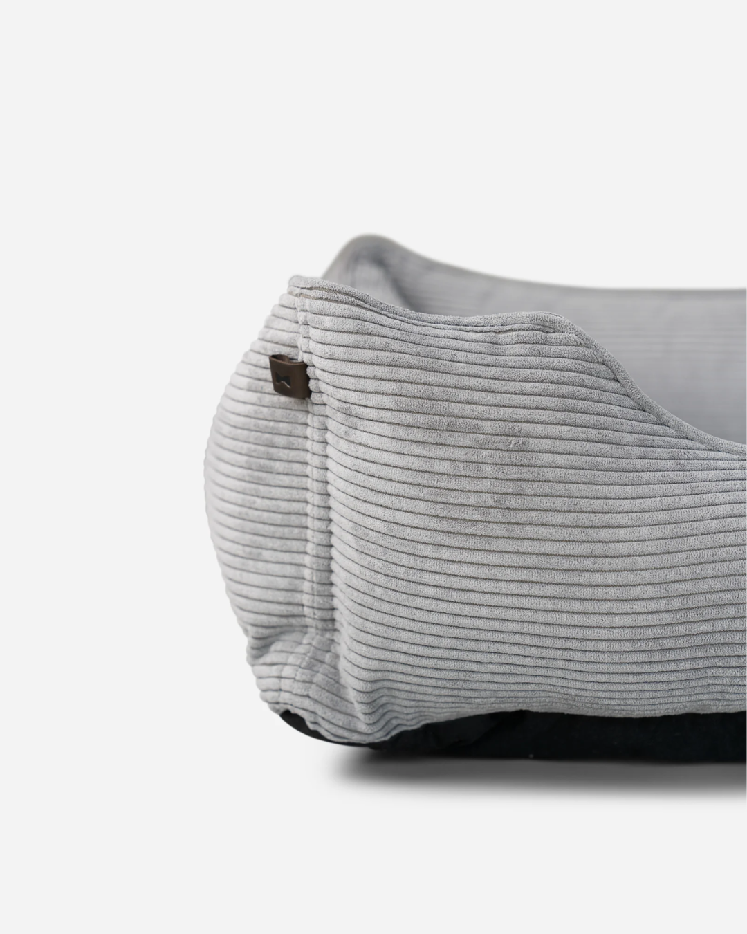 Chester & Lee | Fancy Corduroy Sleeper Dog Bed Gray - image 3