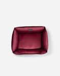 Load image into Gallery viewer, Bolster Beds Premium Chester & Lee | Vibrant Velvet Sleeper Dog Bed Wine
