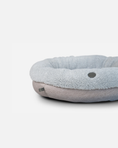 Load image into Gallery viewer, Chester & Lee | Furry Gray Donut Dog Bed - image 3

