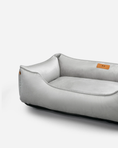 Load image into Gallery viewer, Chester & Lee | Classic Velvet Sleeper Dog Bed Gray - image 3
