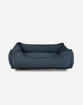 Load image into Gallery viewer, Chester & Lee | Fancy Corduroy Sleeper Dog Bed Graphite
