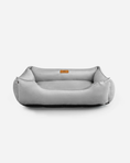 Load image into Gallery viewer, Chester & Lee | Classic Velvet Sleeper Dog Bed Gray
