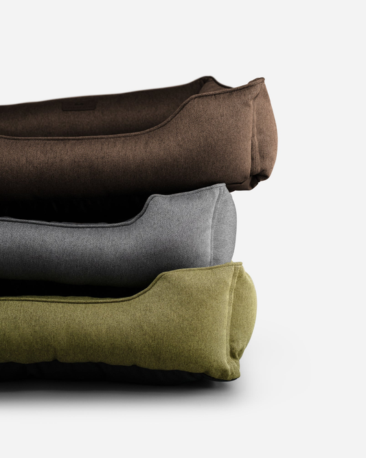 Chester & Lee | Cotton Sleeper Dog Bed Gray - image 2
