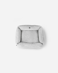 Load image into Gallery viewer, Chester & Lee | Furry Sleeper Dog Bed Gray - image 2
