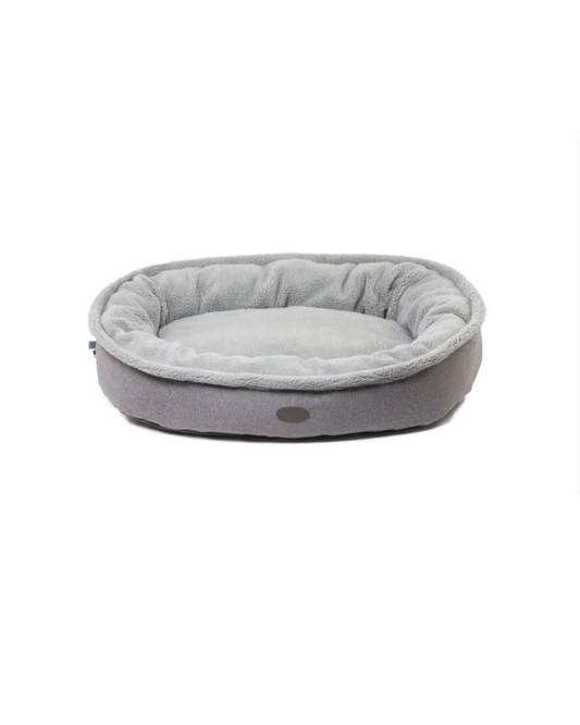 Premium Chester & Lee | Furry Bagel Dog Bed