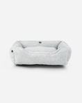 Load image into Gallery viewer, Chester & Lee | Furry Sleeper Dog Bed Gray
