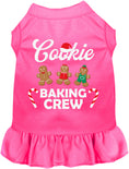 Load image into Gallery viewer, Cookie Baking Crew Christmas Pet Dress
