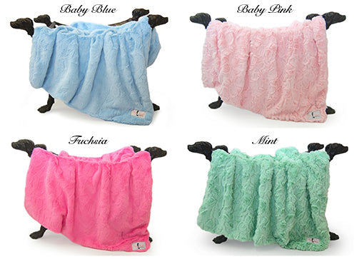 Bella Dog Blanket Baby Blue