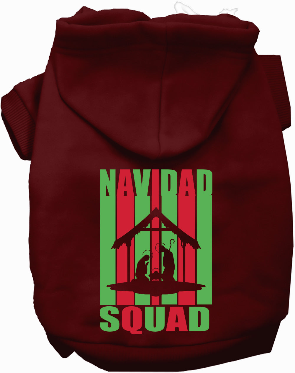 Navidad Squad Christmas Pet Hoodie