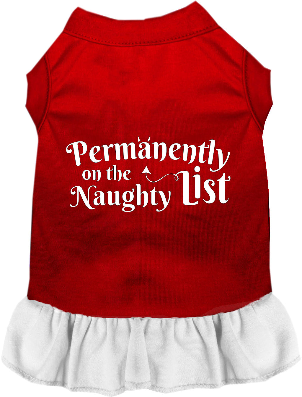 Permanently on the Naughty List Pet Dress