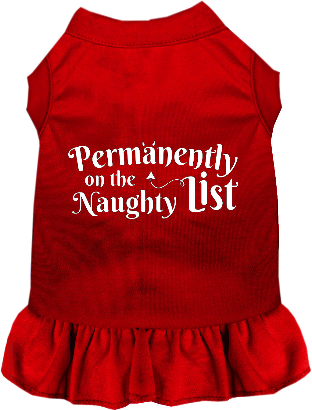 Permanently on the Naughty List Pet Dress