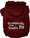 Load image into Gallery viewer, Permanently on the Naughty List Pet Hoodie

