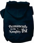 Load image into Gallery viewer, Permanently on the Naughty List Pet Hoodie
