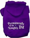 Load image into Gallery viewer, Permanently on the Naughty List Pet Hoodie

