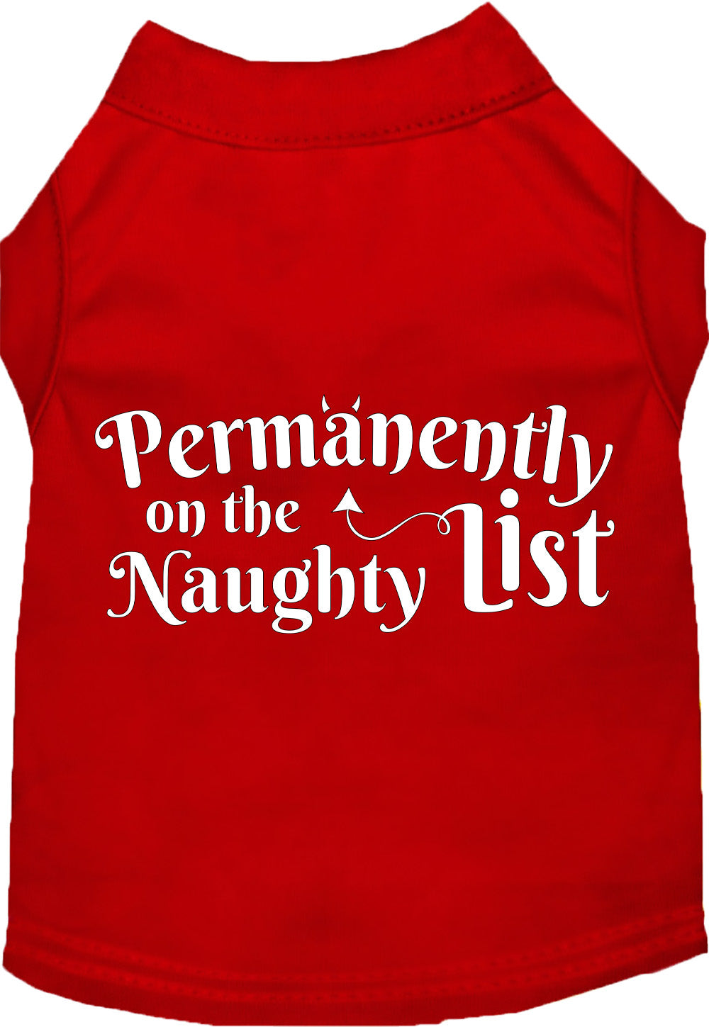 Permanently on the Naughty List Pet Shirt