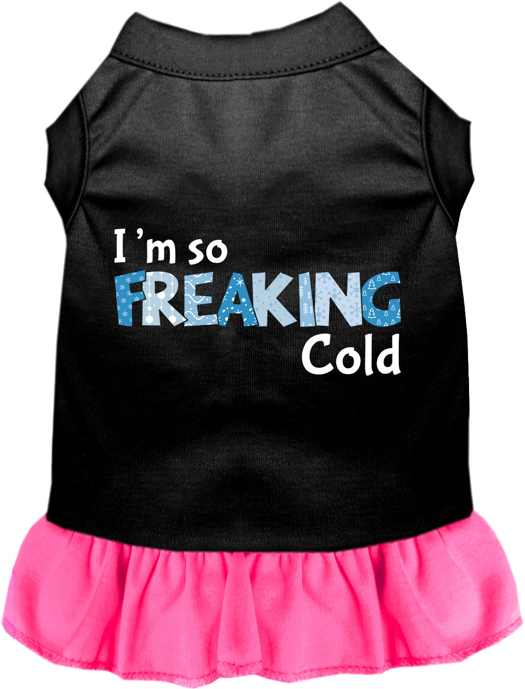 Freaking Cold Winter Pet Dress