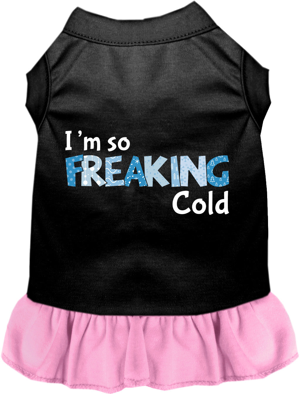 Freaking Cold Winter Pet Dress