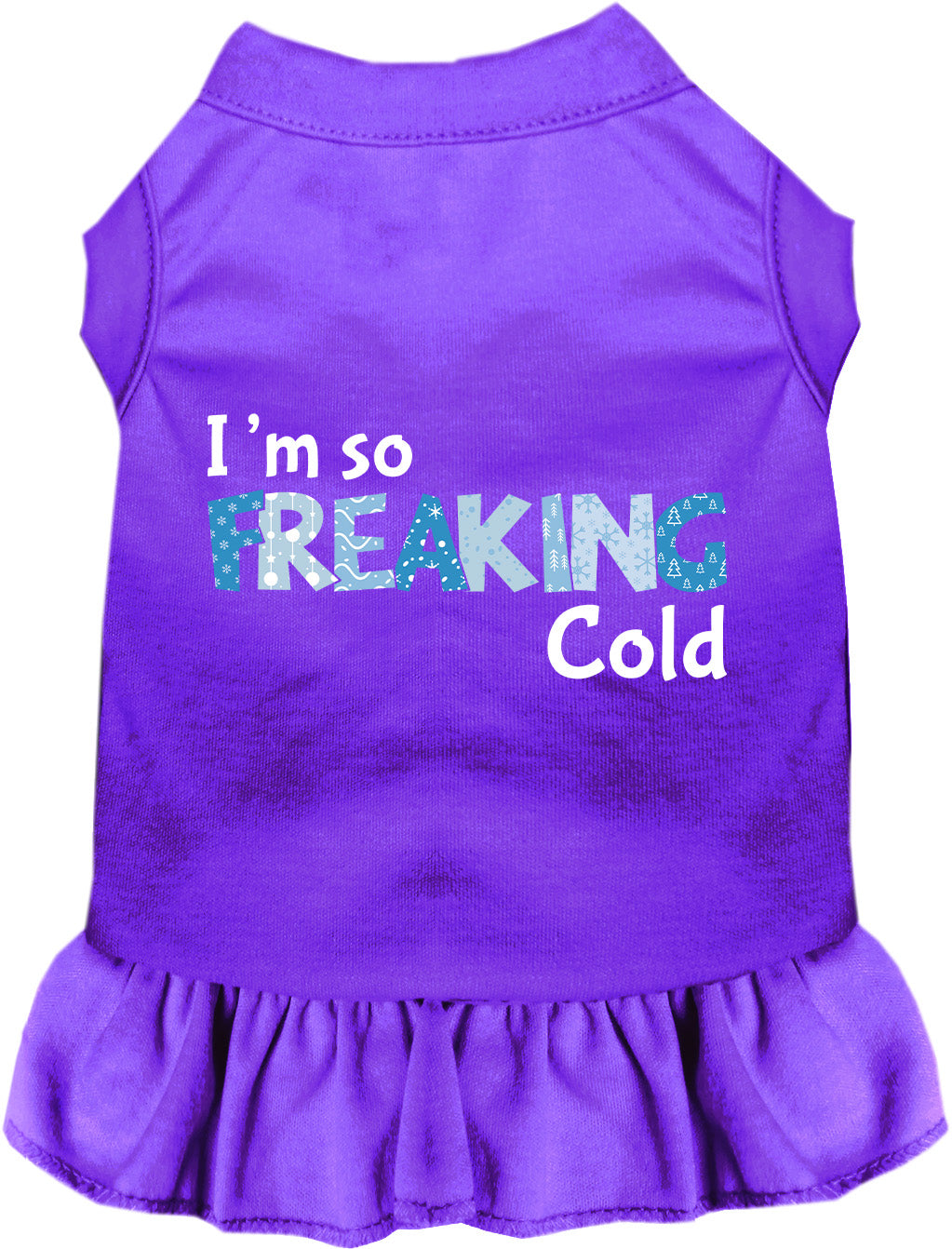 Freaking Cold Winter Pet Dress
