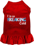 Load image into Gallery viewer, Freaking Cold Winter Pet Dress
