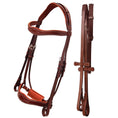 Load image into Gallery viewer, ExionPro Broad Wave Shape Designer Fancy Dressage Bridle & Web Reins
