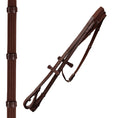 Load image into Gallery viewer, ExionPro Broad Wave Shape Designer Fancy Dressage Bridle & Web Reins
