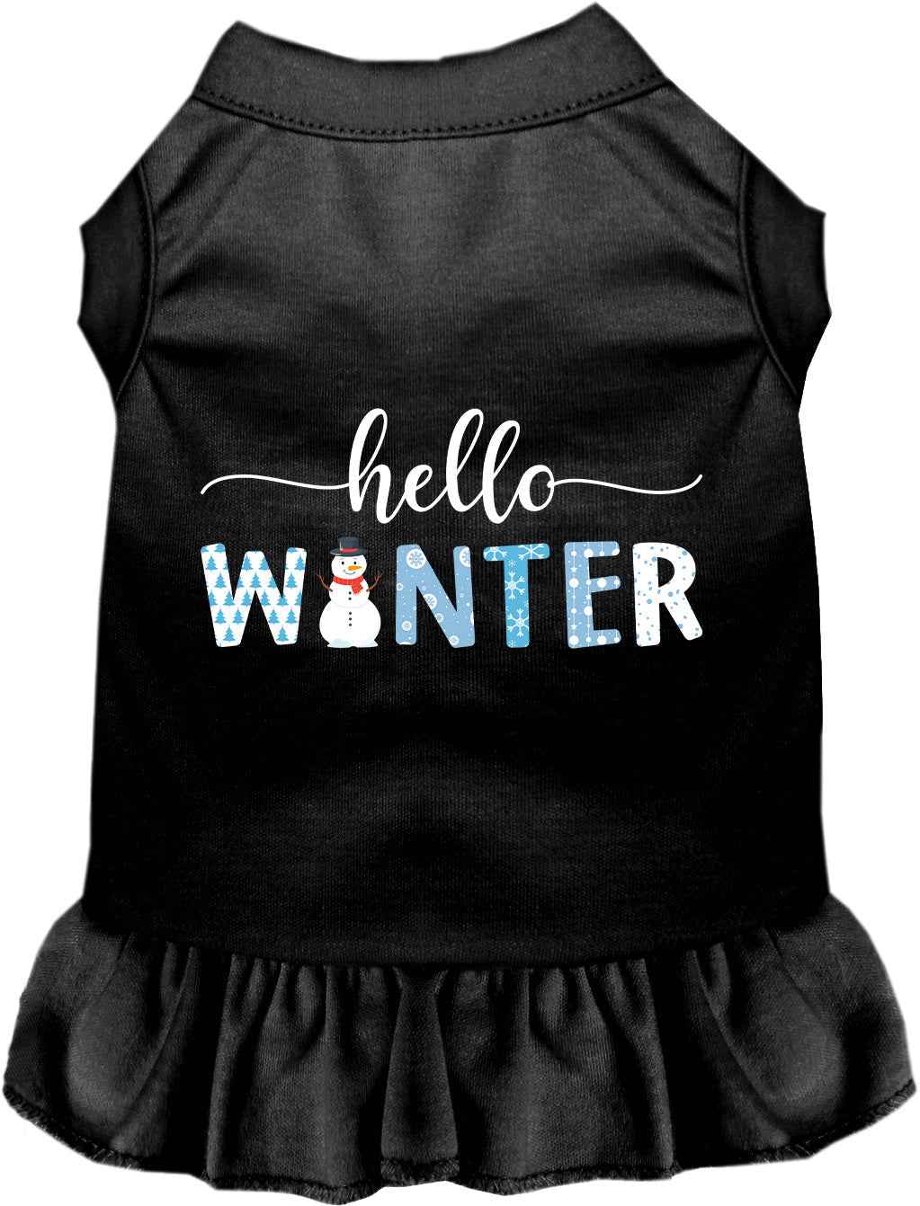 Hello Winter Pet Dress