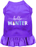 Load image into Gallery viewer, Hello Winter Pet Dress
