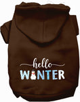 Load image into Gallery viewer, Hello Winter Pet Hoodie
