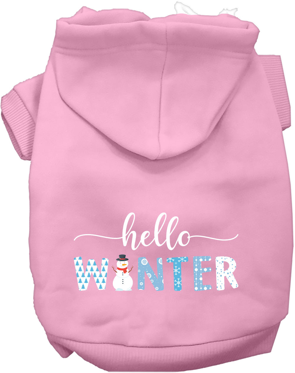 Hello Winter Pet Hoodie