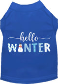 Load image into Gallery viewer, Hello Winter Pet Shirt
