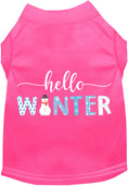Load image into Gallery viewer, Hello Winter Pet Shirt
