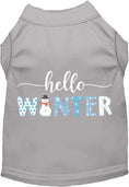 Load image into Gallery viewer, Hello Winter Pet Shirt
