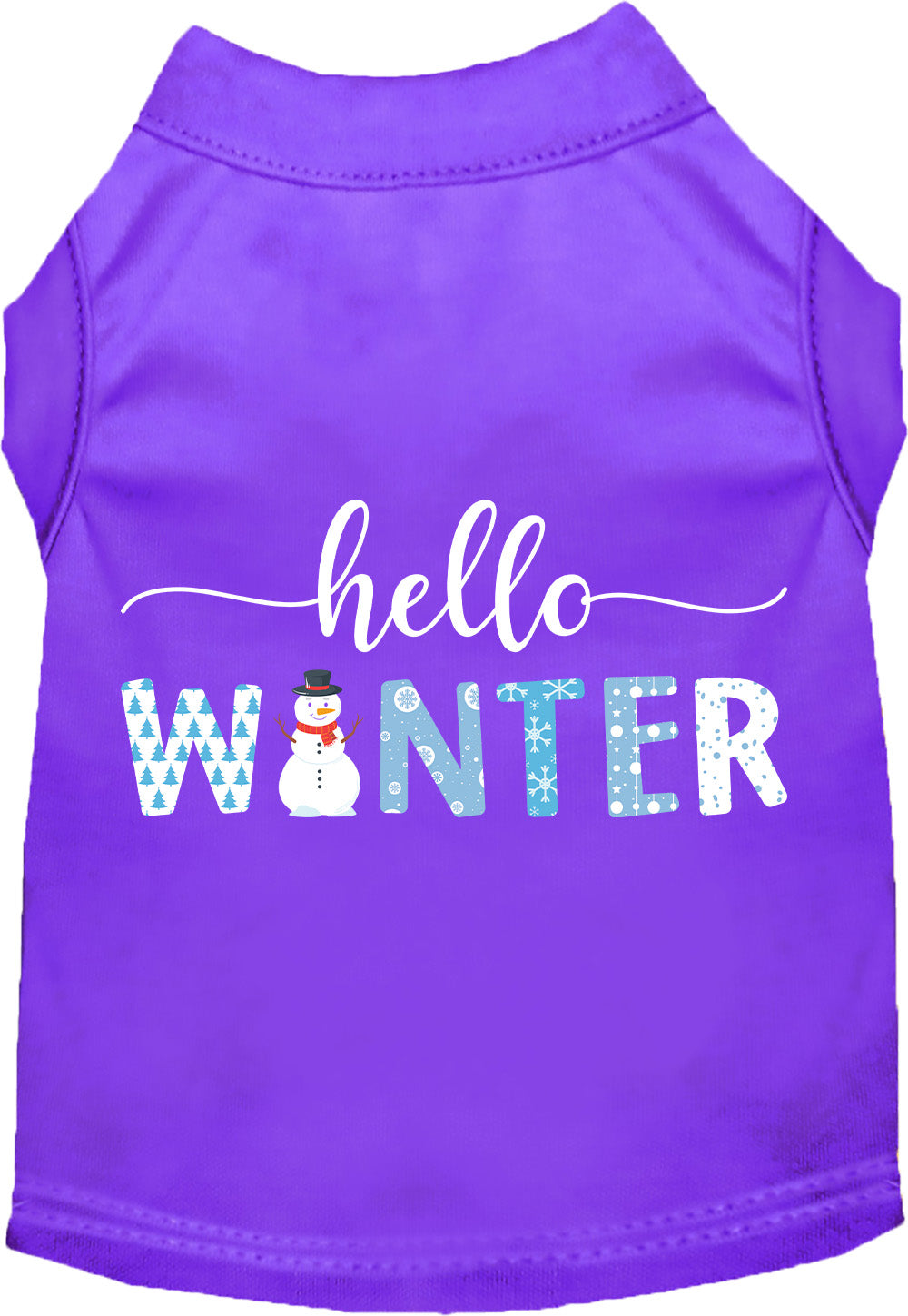 Hello Winter Pet Shirt