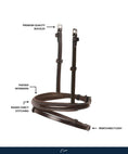 Load image into Gallery viewer, Replacement Noseband of ExionPro Designer Fancy Stitched Bridle
